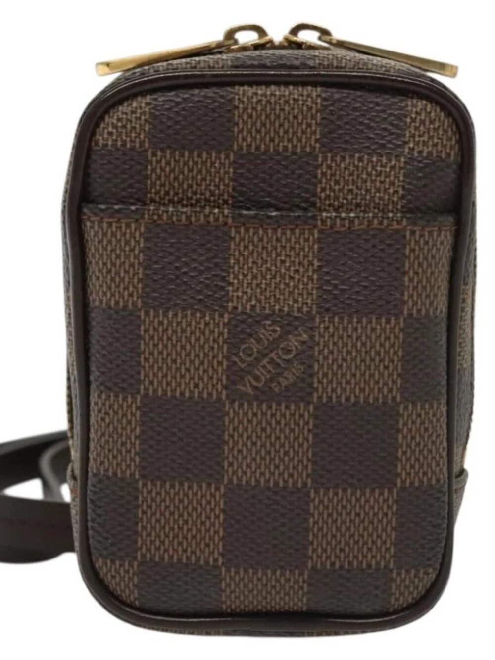 LOUIS VUITTON Damier Ebene Etui Okapi PM Pouch N61738 LV Auth - Picture 2 of 15